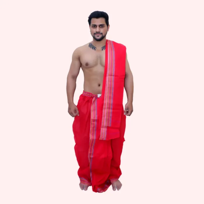 Sanskar Dhoti Gamcha Set Swanurag