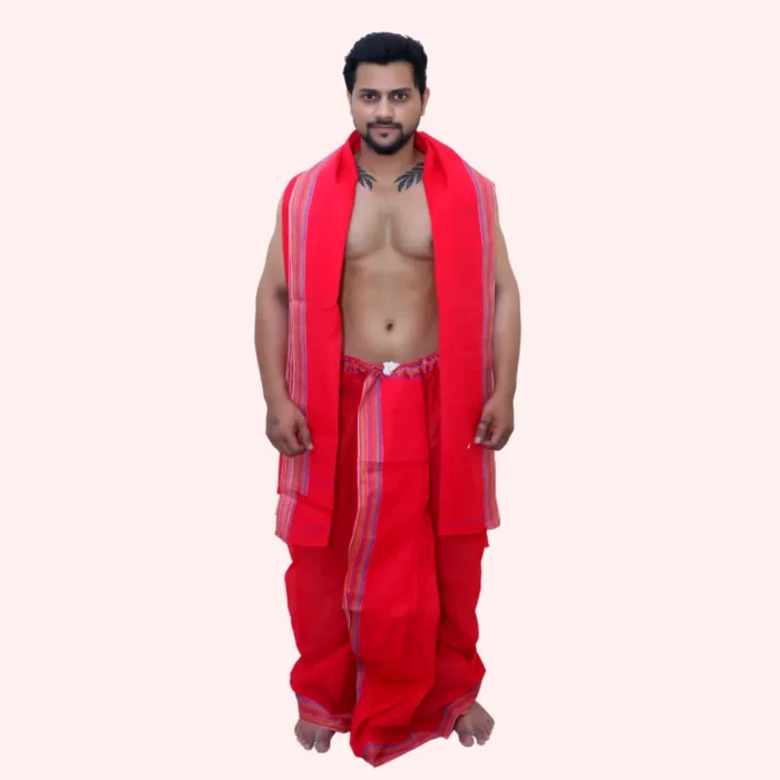 Sanskar Dhoti Gamcha Set Swanurag